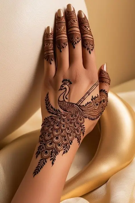 back-hand-mehndi-design-chain