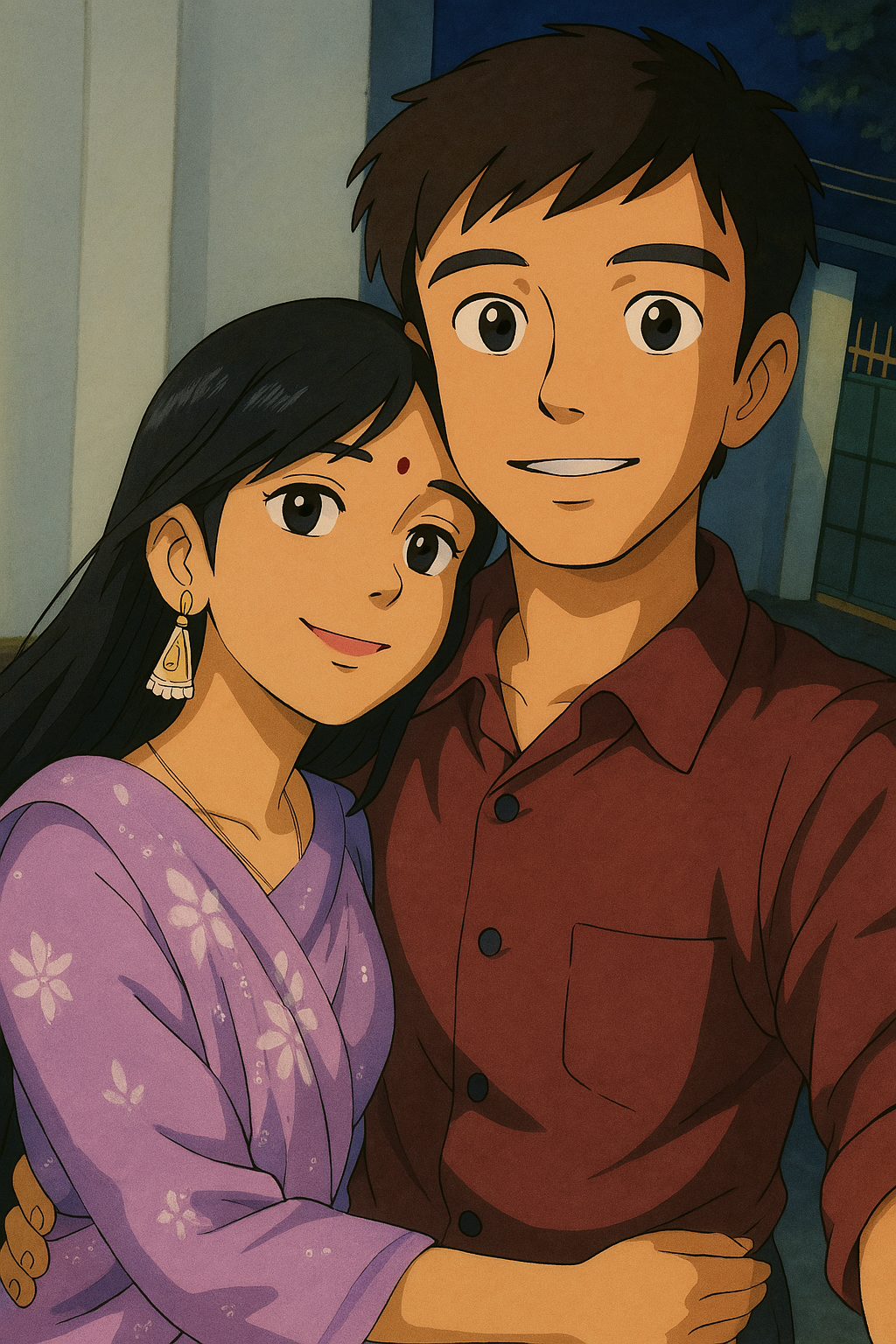 Ghibli Couple Dp