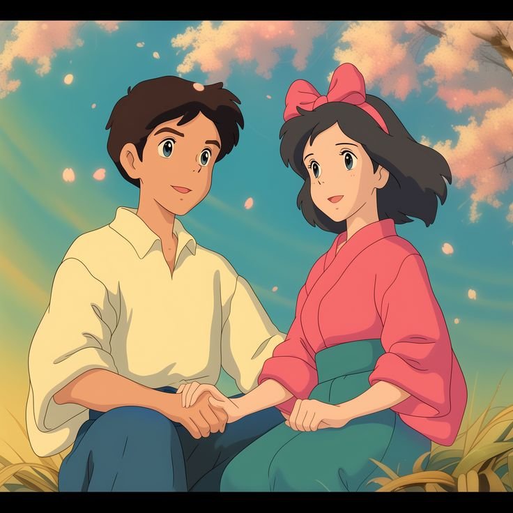 Ghibli Couple Dp