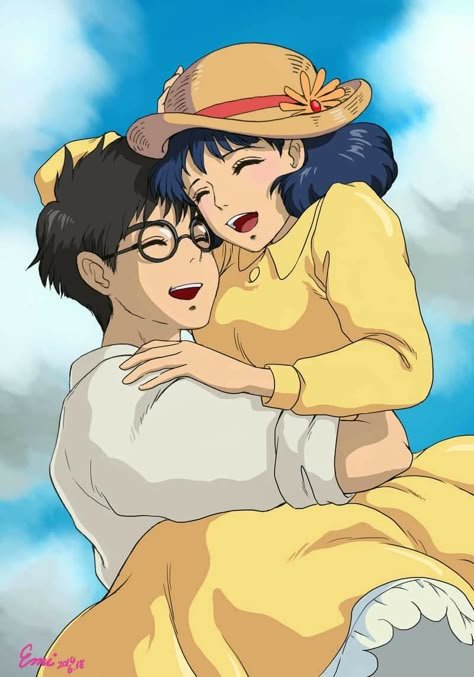 Ghibli Couple Dp