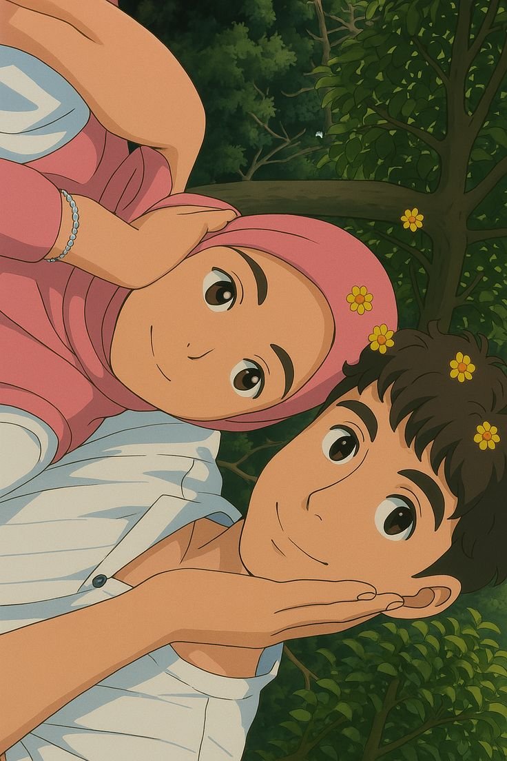 Ghibli Couple Dp