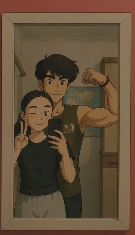 Ghibli Couple Dp