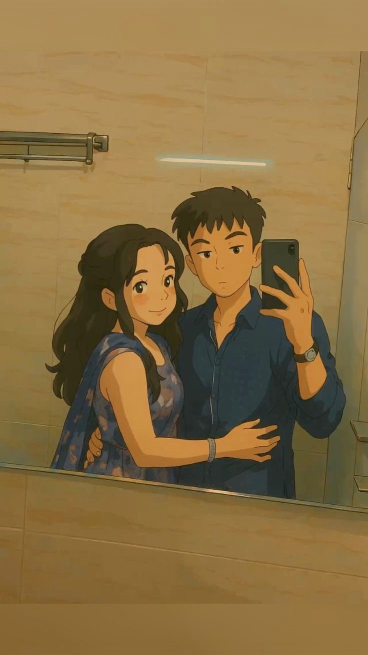 Ghibli Couple Dp
