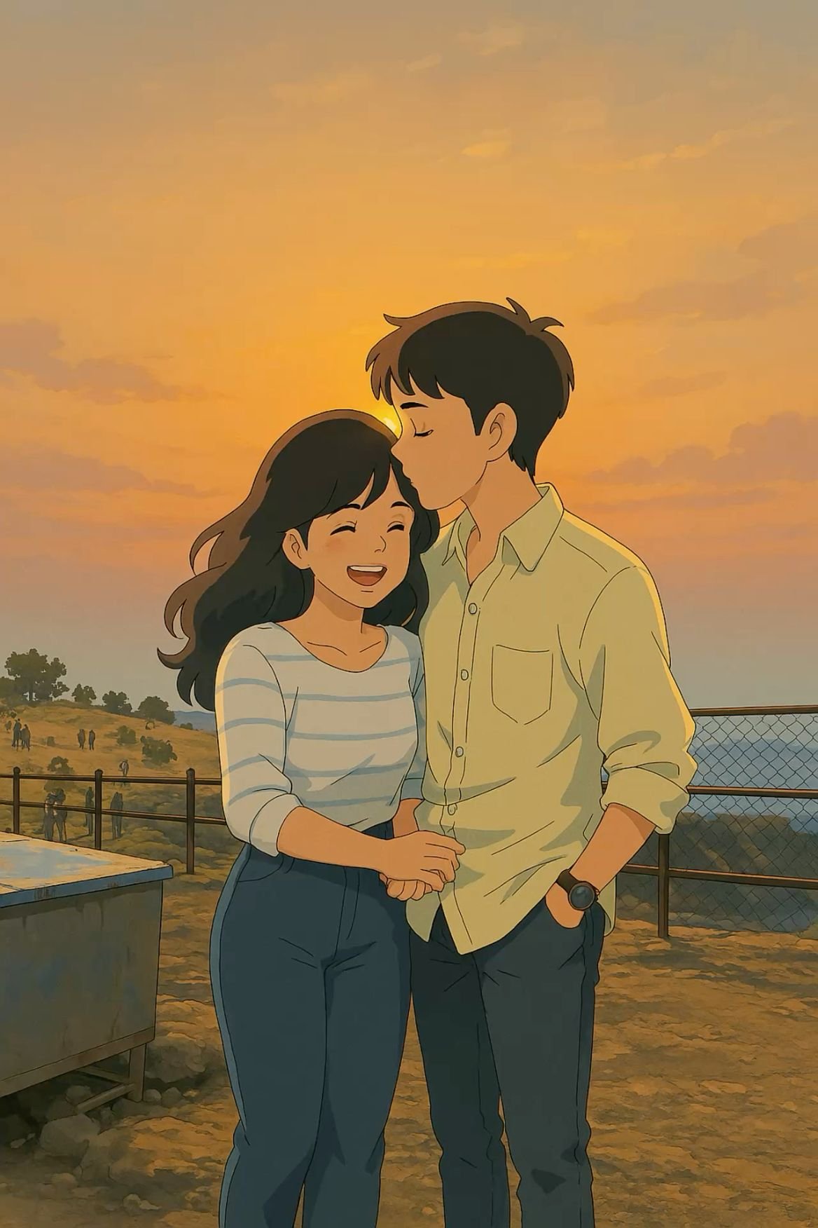 Ghibli Couple Dp