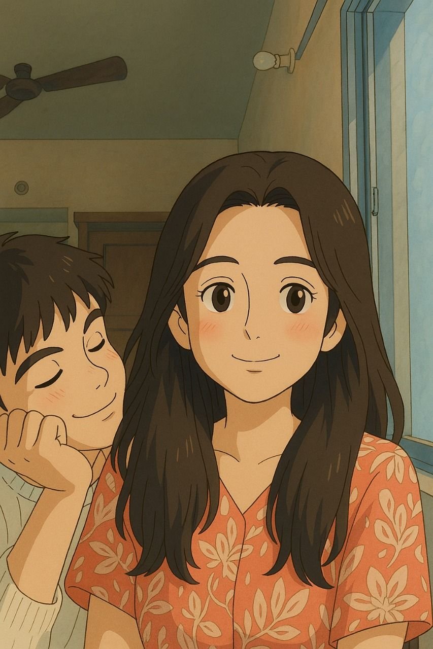 Ghibli Couple Dp