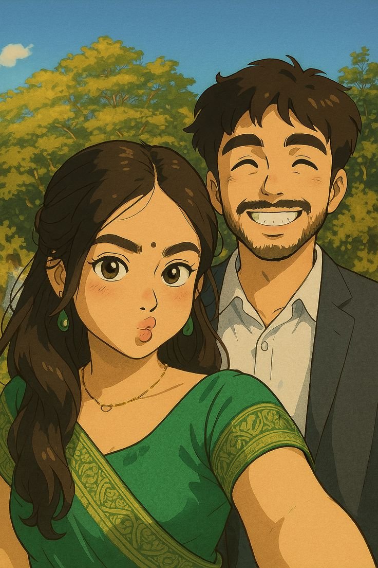 Ghibli Couple Dp