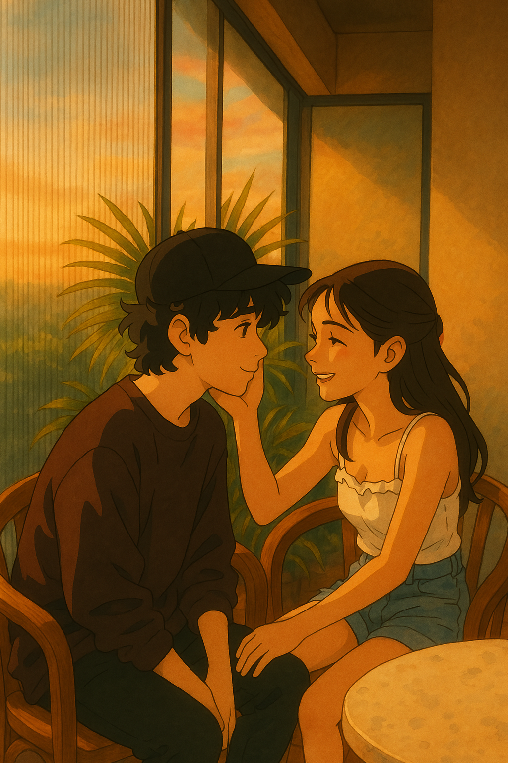 Ghibli Couple Dp