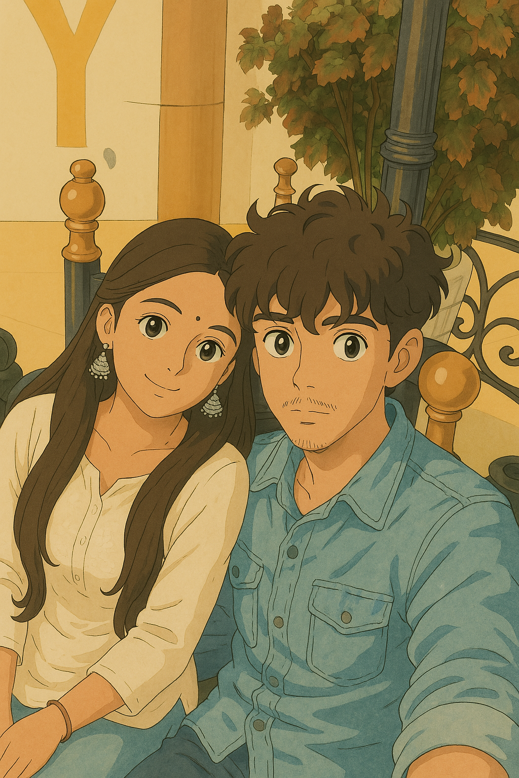 Ghibli Couple Dp