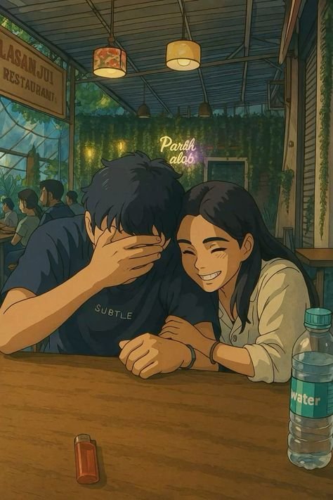 Ghibli Couple Dp