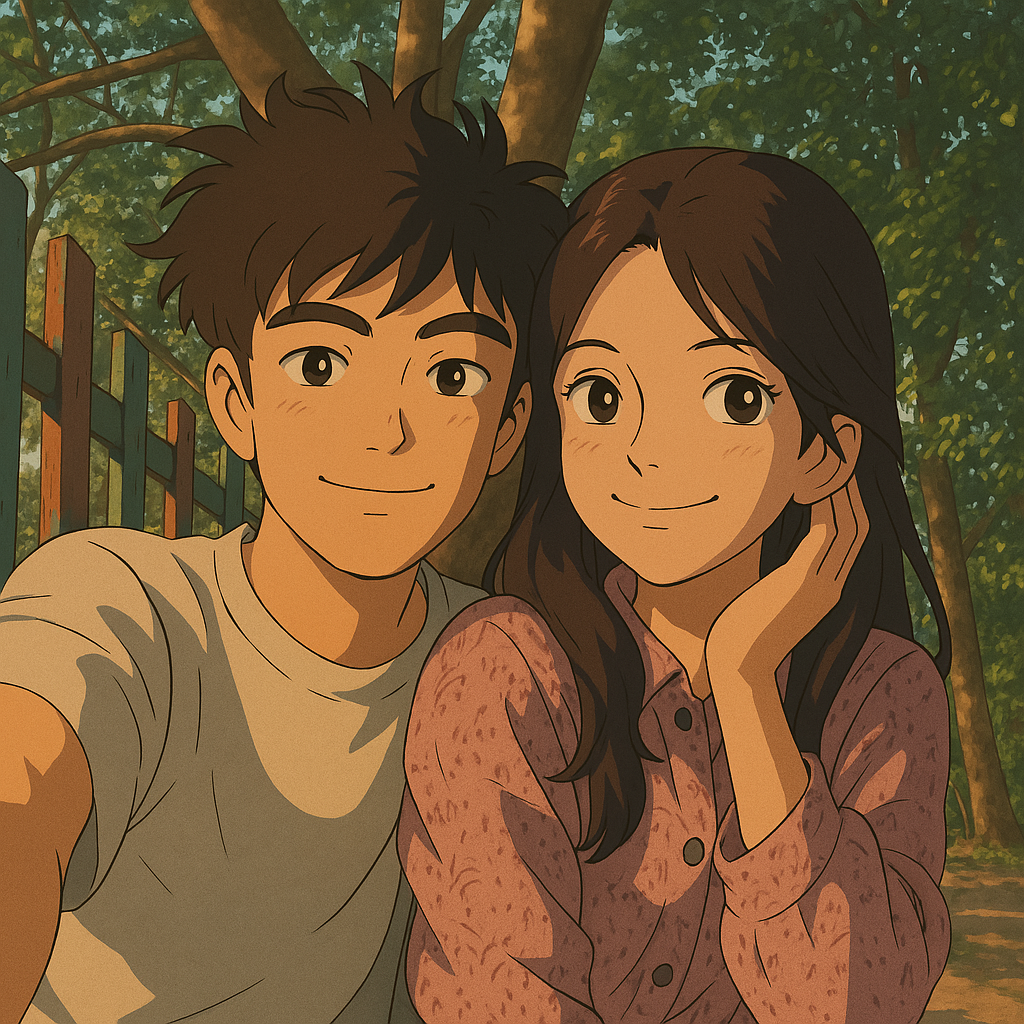 Ghibli Couple Dp