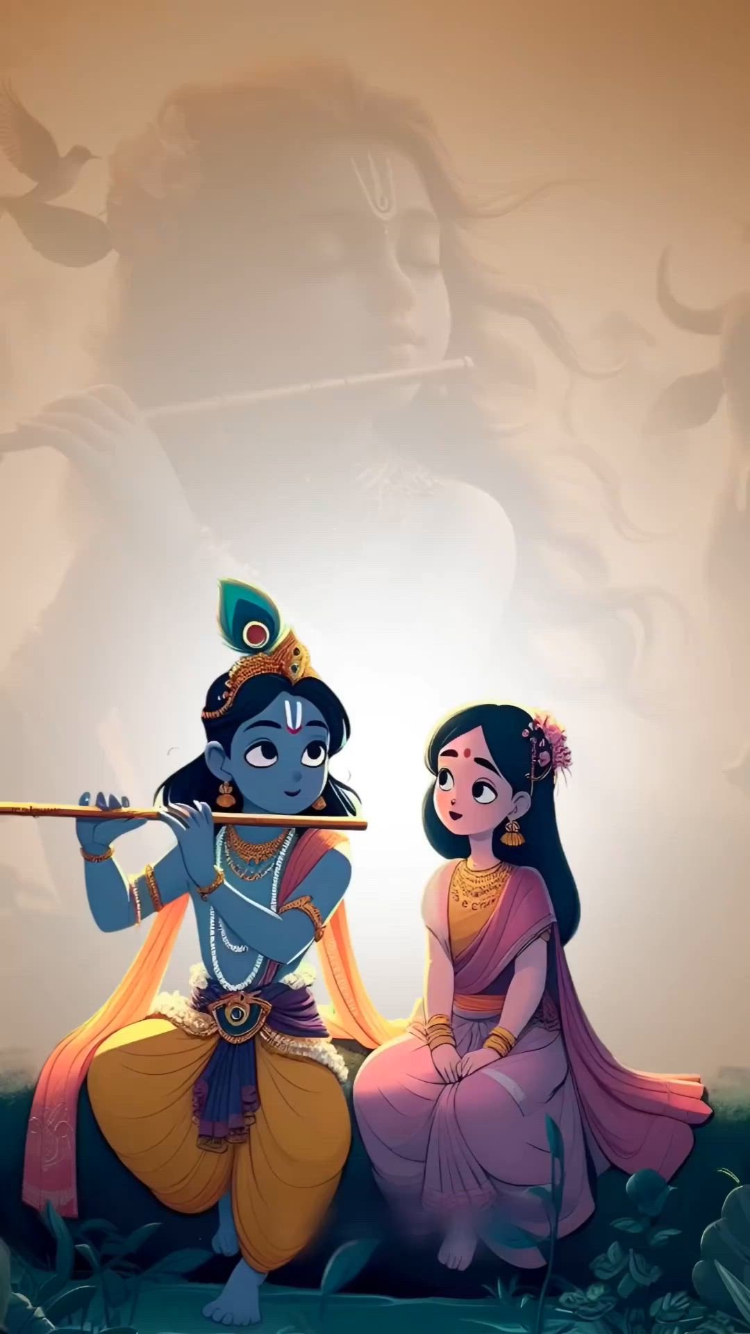 radha krishna dp photo
